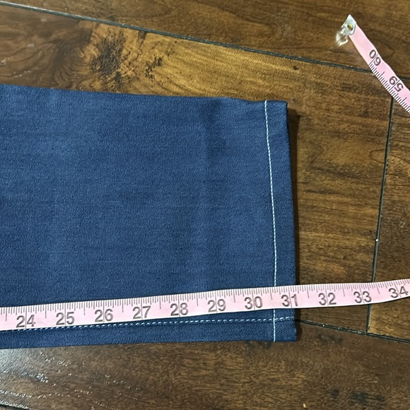 NWOT Blue Delta Dark Wash Raw Denim Jeans - Picture 10 of 12
